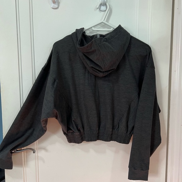 Puma - cloud spun cropped zip up hoodie - Picture 2 of 2